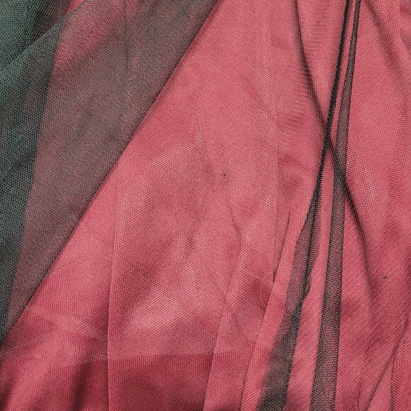 1920s style Costume formal party red dress with Lace and sequins overlay xs/sm - Picture 12 of 13